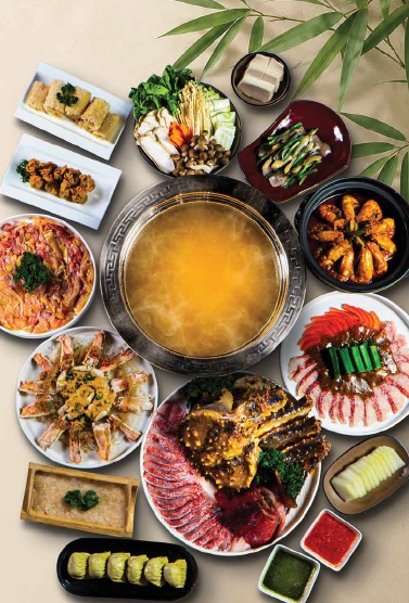 The Qing's premium hot pot set for friends and family